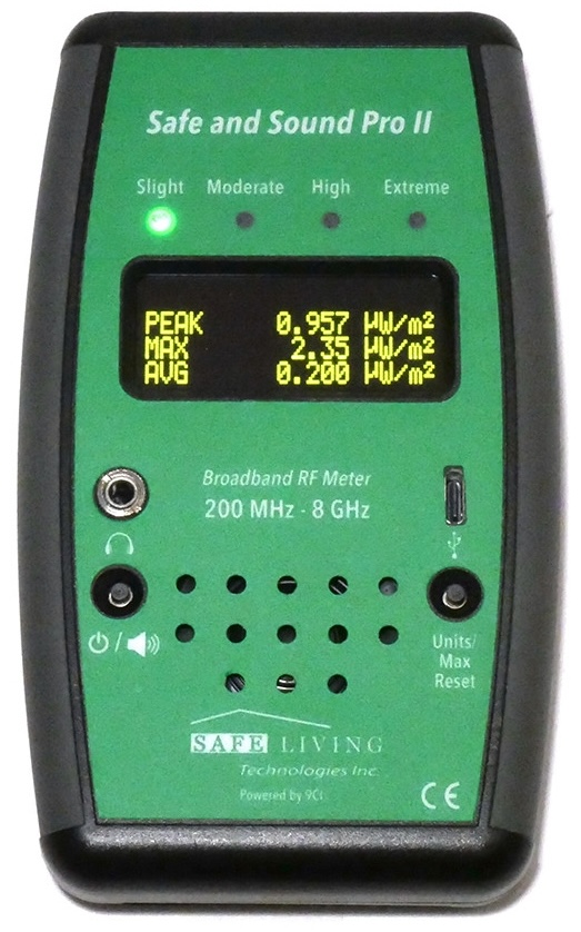 Safe and Sound Pro II RF Meter